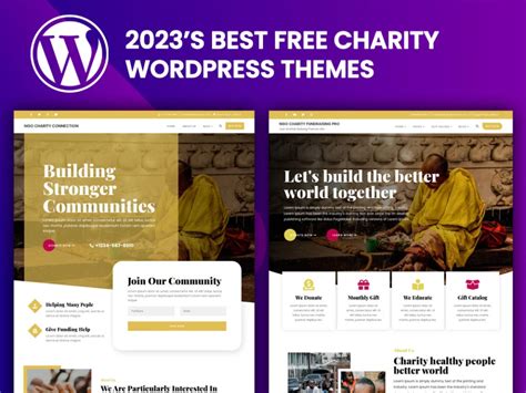 7 Best Free Charity WordPress Themes 2024 .